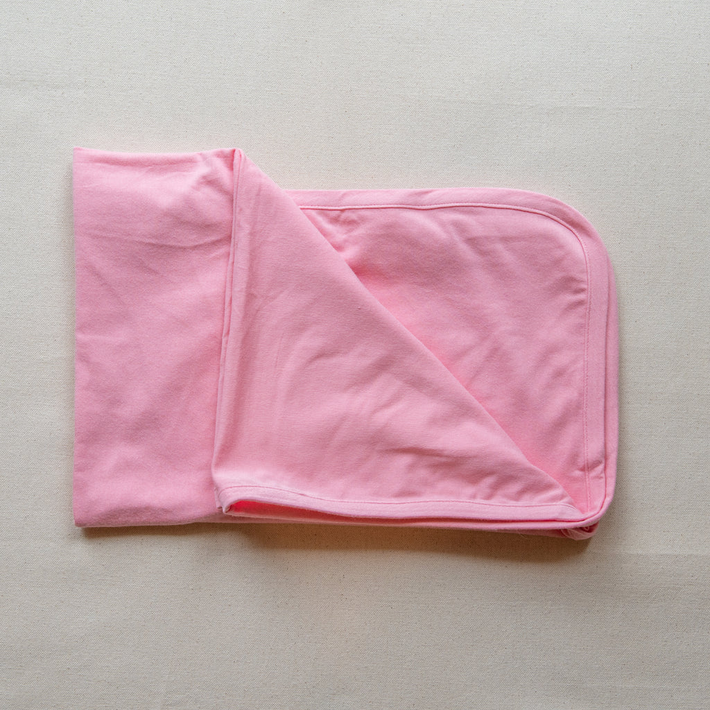 Organic Cotton Bamboo Baby Swaddle Blanket, Made in the USA