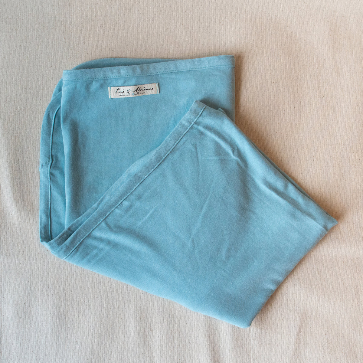 Organic Cotton Bamboo Baby Swaddle Blanket, Made in the USA