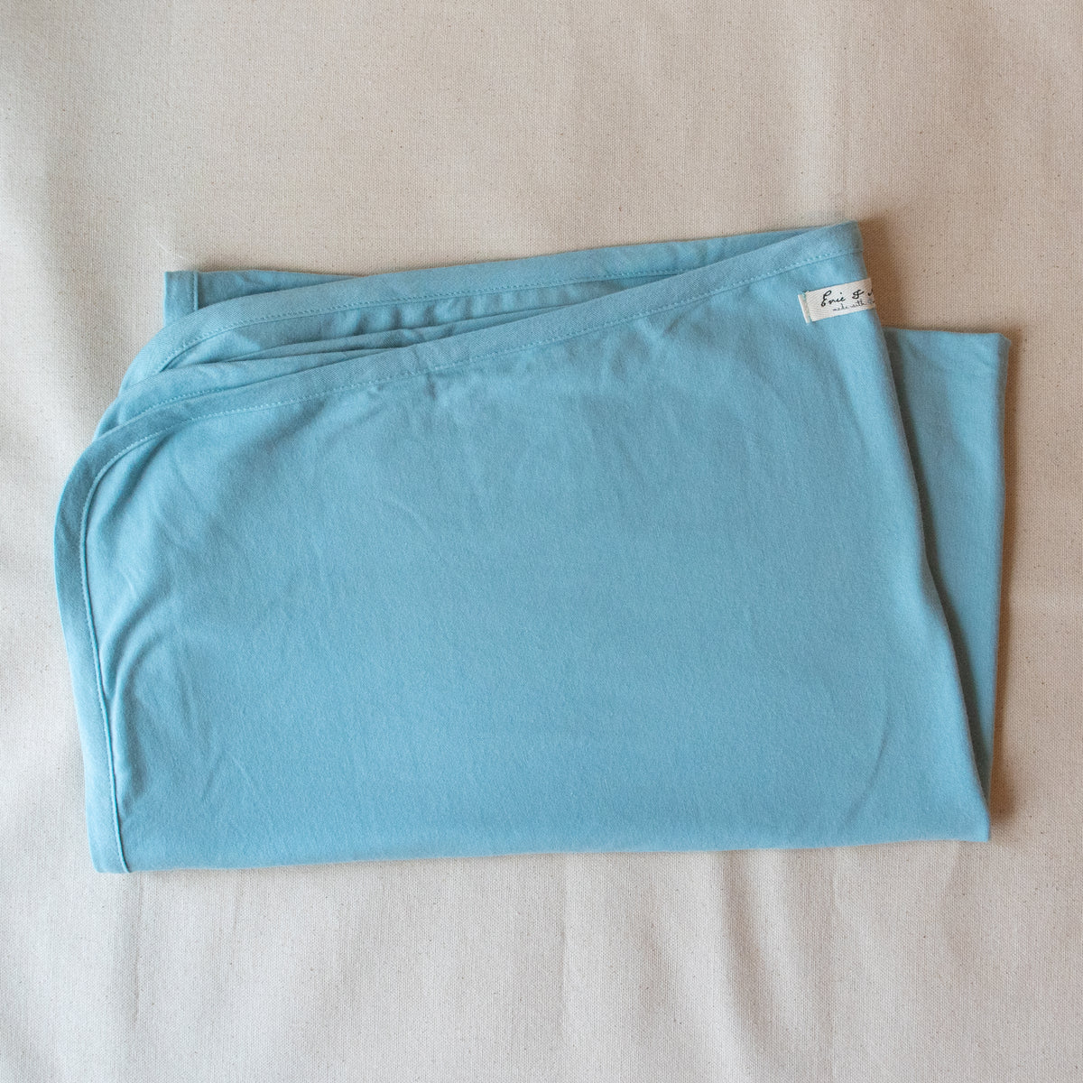 Organic Cotton Bamboo Baby Swaddle Blanket, Made in the USA